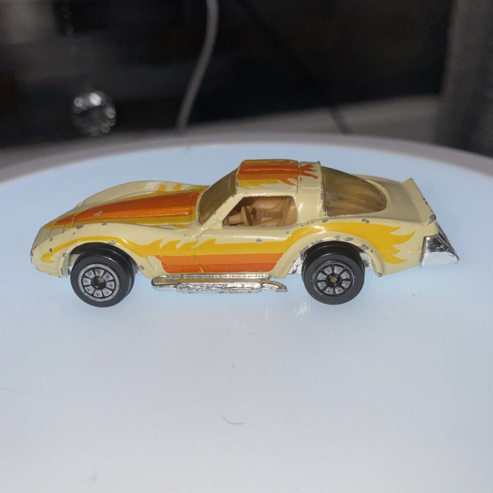 1980 KENNER CPG No. 1027 FAST 111's CHEVY CORVETTE FLORIDA PLATES 1/64 Scale